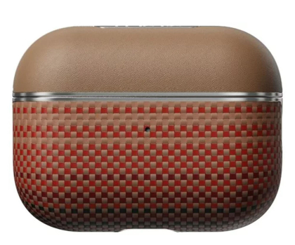 Etui na słuchawki PITAKA Aramid Fiber Magnetic Case sunset AirPods Pro2